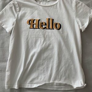 Shein Girls Hello Top